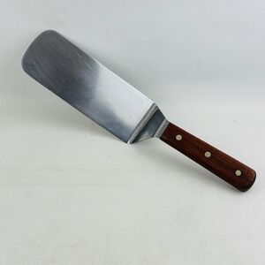 Dexter S8698 Stainless Steel Spatula Turner Wood Handle Vintage